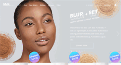 Desktop Screenshot of milkmakeup.com